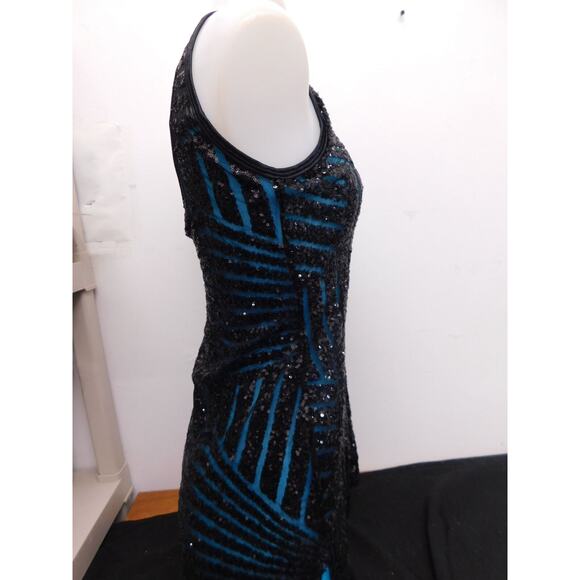 Dance Costume Curtain Call J5246 Medium Adult Turquoise Jazz Lyrical Sparkle - Picture 3 of 4